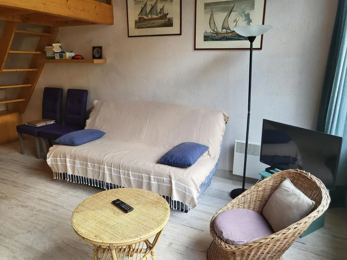 Plage Des Dunes - Grand Studio Ouvert Avec 1 Mezzanine Et 1 Alcove Фуэнан Апартаменты